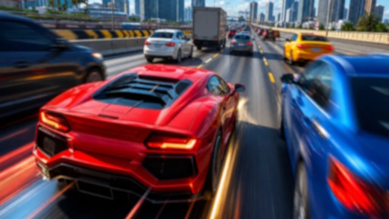 Mastering the Highways in Traffic Racer image
