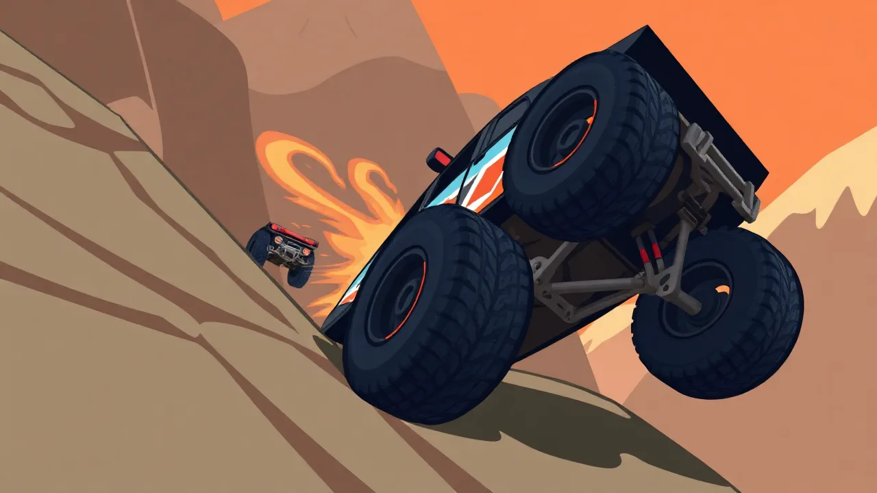 Climb Racing: Mastering the Uphill Challenge image