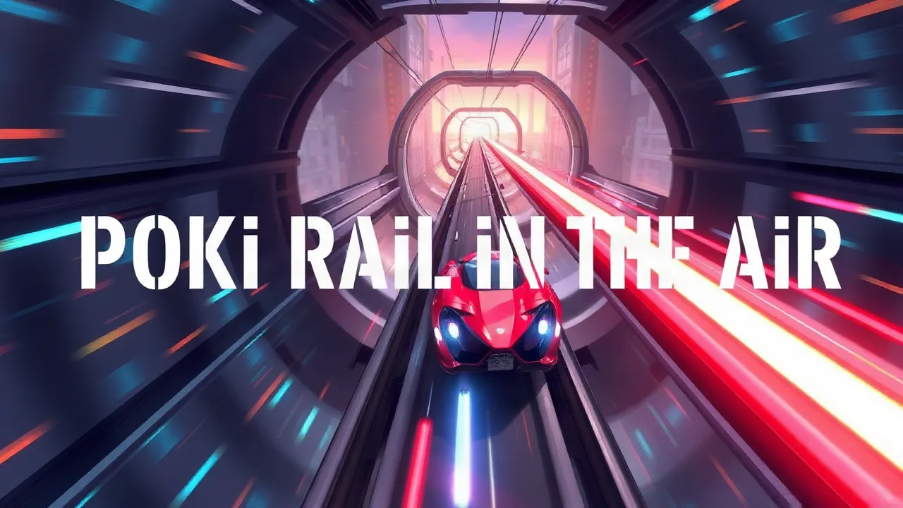 Mastering the tracks in Poki Rail in the Air image