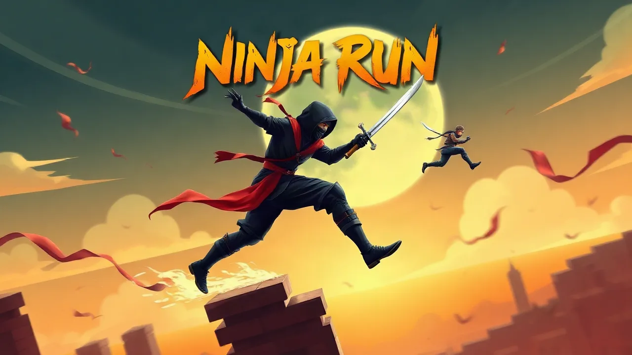 Mastering the Art of Ninja Run in This Fast-Paced Game image