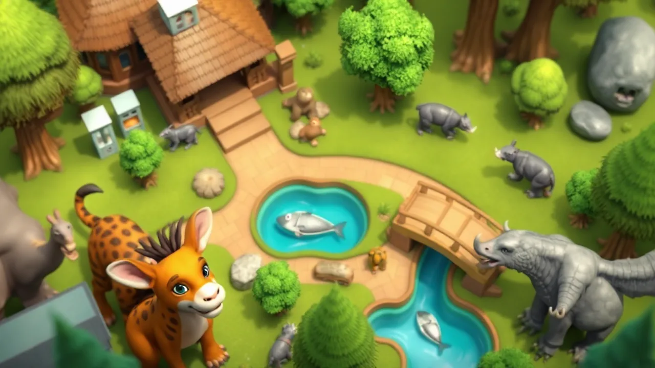 Build Your Dream Wildlife Park in Zoo Tycoon Online image