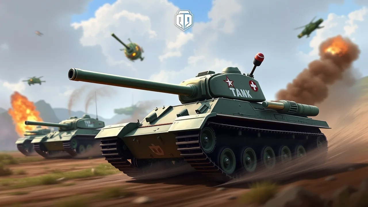 Blitz Through the Battlefields of Tank Arena image