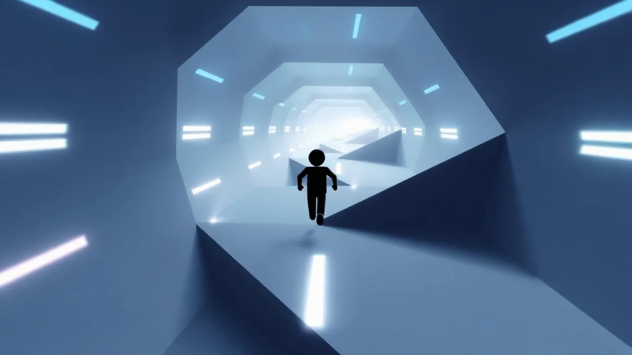 Explore the Intense Space Runner Game run 3d image