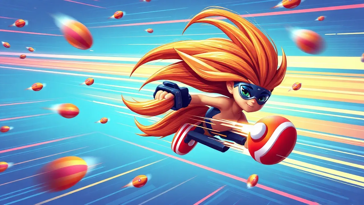 Dodge and Shoot in the Hair Challenge image