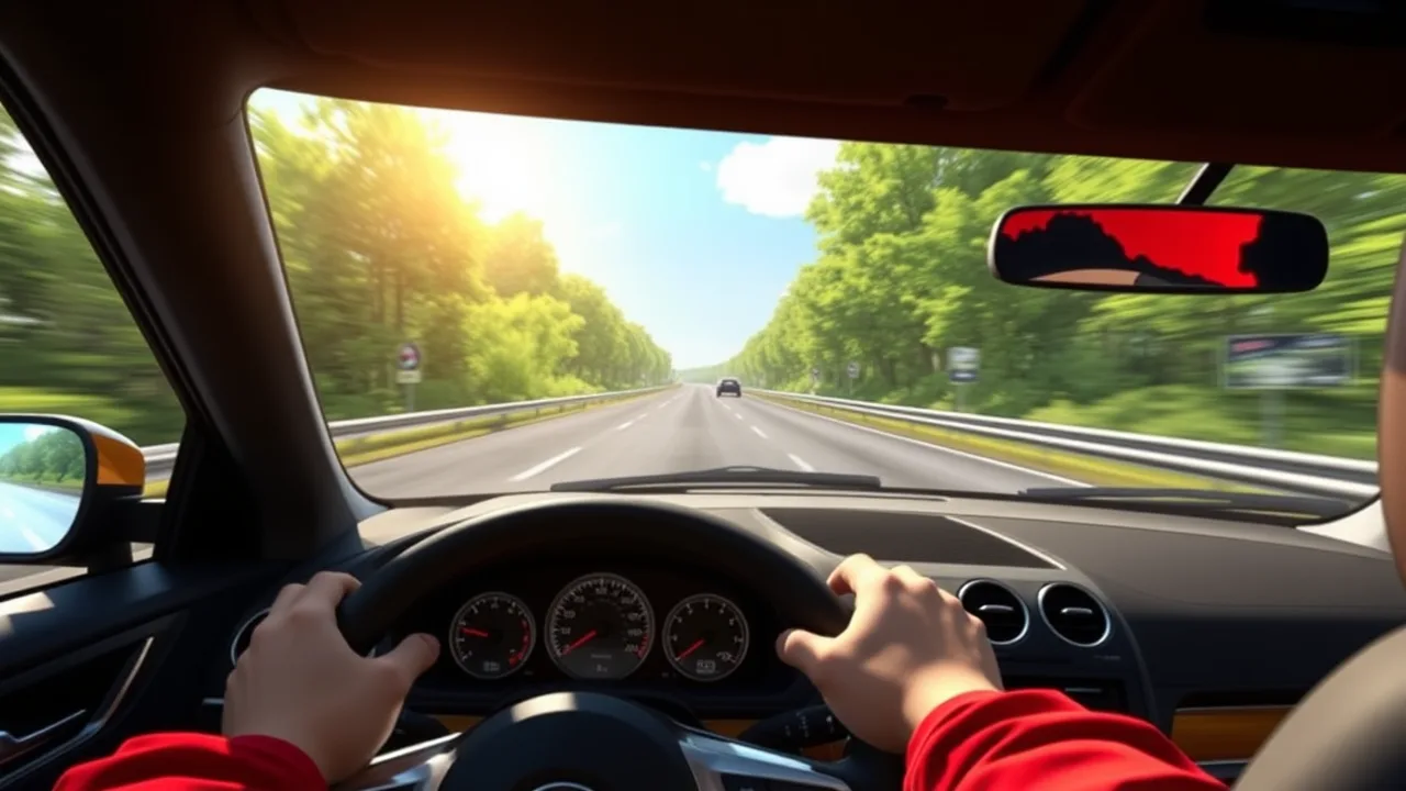 Mastering the Roads in Driver Simulator Game image