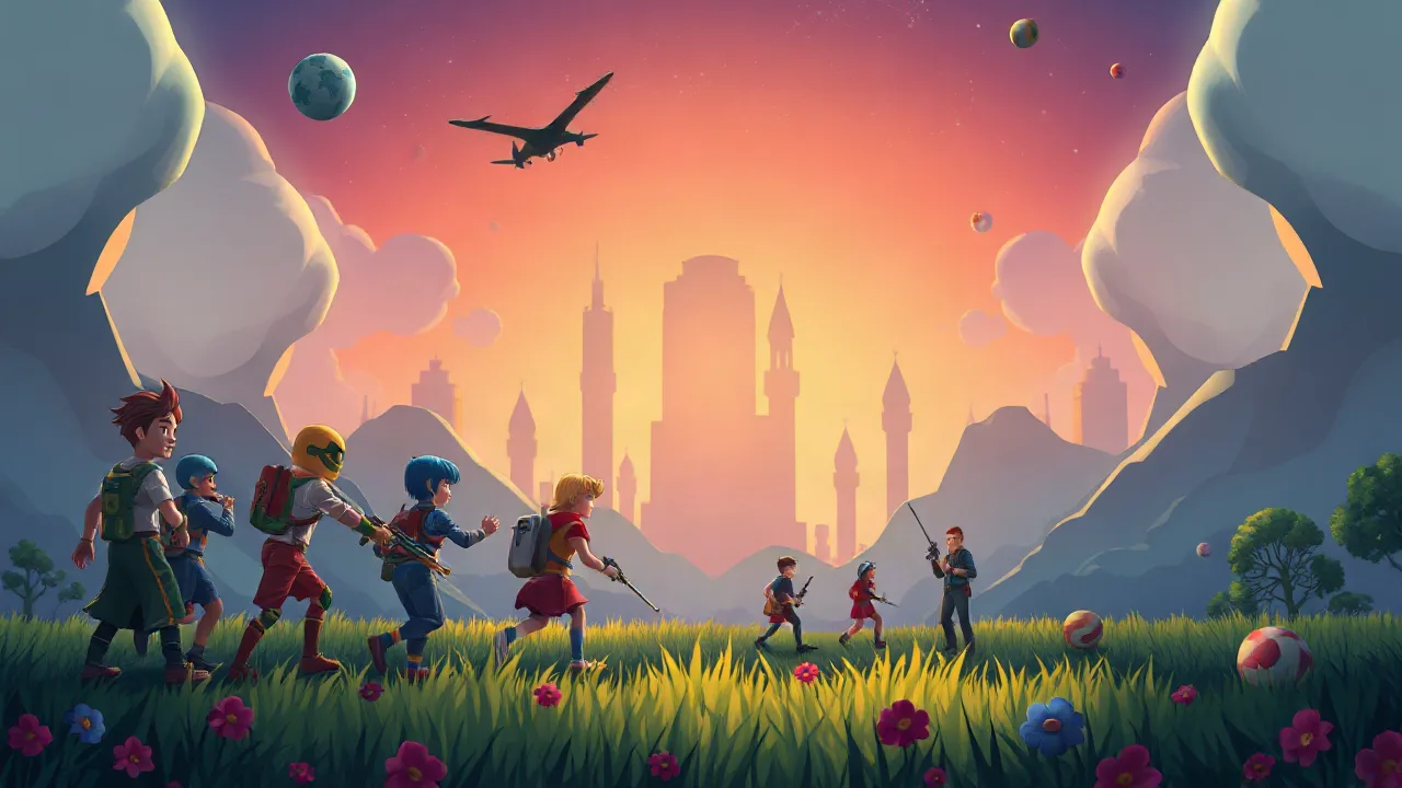 Mundo de los Juegos: Gift Delivery and World Building image