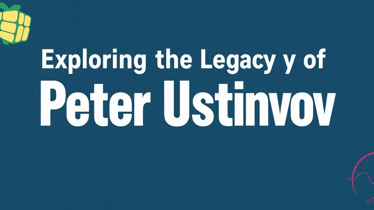 Exploring the Legacy of Peter Ustinov image