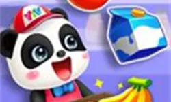 Cute Panda Supermarket - Fun Shopping