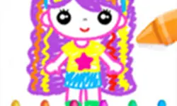Drawing Games For Girls - Color And Glitter