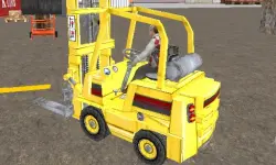 Driving Forklift Sim background