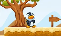 Penguin Run Adventure Game