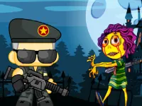 Zombie Shooter 2D background