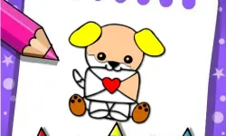 Easy Coloring Valentine