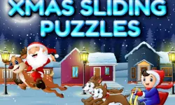 Xmas Sliding Puzzles