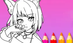 Anime Manga Coloring Book