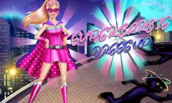 Super Barbie Dress Up background