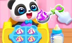 Baby Panda Boy Caring