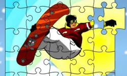 Snowboarder Freestyle Jigsaw