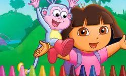 Dora the Explorer 4 Coloring