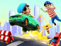 Mini Car Runner Meme Games background