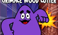 Grimace Wood Cutter background