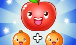 Fruit Merge Juicy Drop Fun background