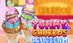 Yummy Churros Ice Cream