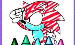 BTS Sonic Coloring Book