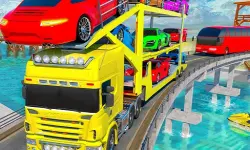 Crazy Mega Car Transport Truck Game