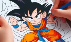 Anime Coloring Book
