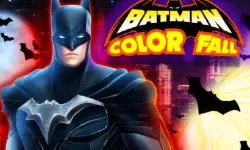 Batman Color Fall Puzzle Game