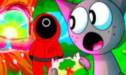 When Sprunki Meet Squid Game