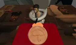 Skibidi Toilet Squid Game Honeycomb