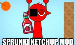 Sprunki Ketchup Mod background