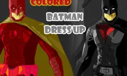Colored Batman Dress Up