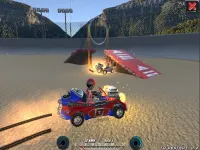 Demolition Cartoon Car Crash Derby background