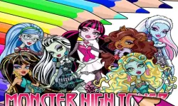 Coloring Book for Monster High