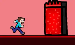 Steveman Lava World background