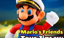 Mario #039;s Friends Toys Jigsaw background