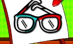 Easy Kids Coloring Glasses