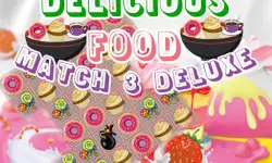Delicious Food Match 3 Deluxes