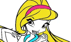 Winx Coloring Page Game