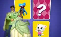 The Princess and the Frog Memory Card Match