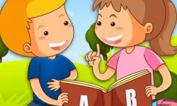 Kindergarten Kids Learning Games background