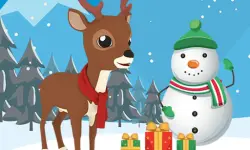 Christmas Deer Jigsaw