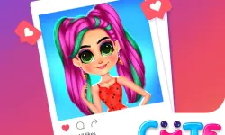 Insta Girls Fruity Fashion background