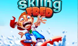 Skiing Fred
