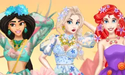 Floral Outfit For The Princess