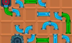 Connect the Pipes 2d