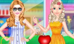 Sister Different Style Shopping